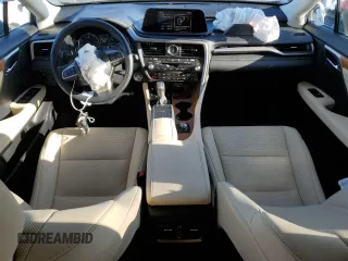 2022 Lexus RX with VIN 2T2HZMDAXNC343166, listed as a Copart auction lot 48301185 with 27,160 mi miles and Salvage Title. Bid and sale history available at carsss.com. Image 8.