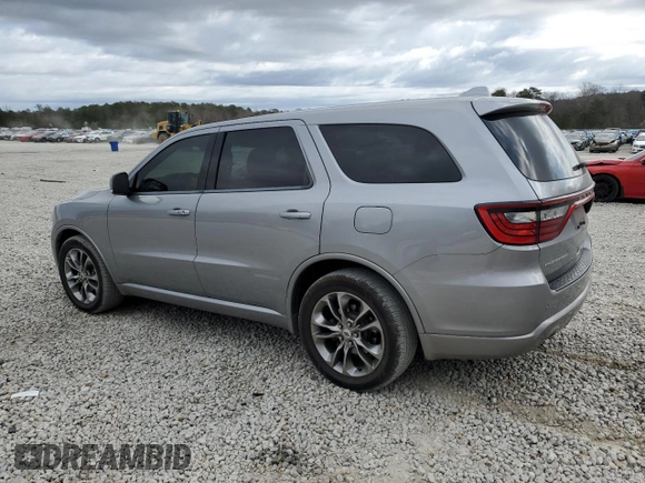 2019 Dodge Durango GT Plus with VIN 1C4RDHDG0KC721180, listed as a Copart auction lot 47705185 with 90,305 mi miles and Salvage Title. Bid and sale history available at carsss.com. Image 2.