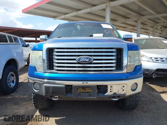 2011 Ford F-150 XL with VIN 1FTFW1EF3BFC67998, listed as a IAAI auction lot 41946766 with 185,528 mi miles. Bid and sale history available at carsss.com. Image 12.