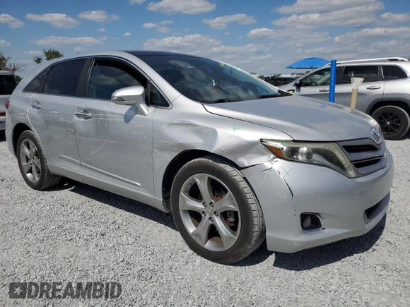 2013 Toyota Venza LE with VIN 4T3ZK3BB7DU055970, listed as a Copart auction lot 53660845 with 143,432 mi miles and Salvage Title. Bid and sale history available at DreamBid. Image 4.