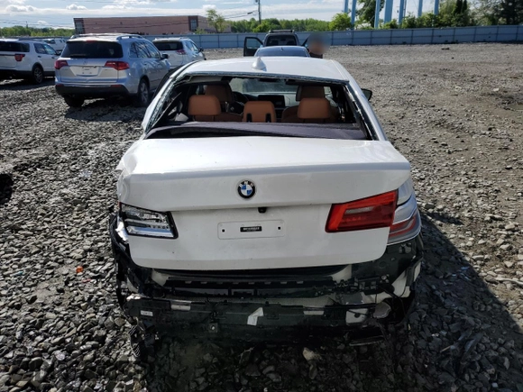 2020 BMW 5 Series 540i xDrive with VIN WBAJS3C01LWW68609, listed as a Copart auction lot 55895565 with Not provided miles and Salvage title. Bid and sale history available at DreamBid. Image 6.
