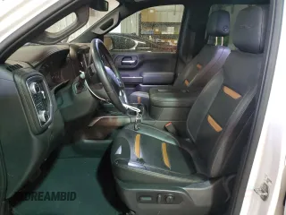 2022 GMC Sierra 1500 AT4 with VIN 3GTP9EEL4NG146800, listed as a Copart auction lot 55836695 with 71,766 mi miles and Salvage title. Bid and sale history available at DreamBid. Image 7.