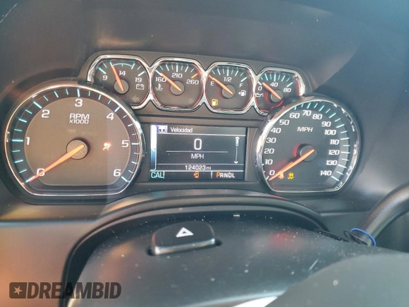 2017 Chevrolet Suburban LS with VIN 1GNSCGKC4HR351623, listed as a Copart auction lot 43326795 with 124,023 mi miles and Salvage title. Bid and sale history available at DreamBid. Image 9.
