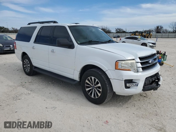 2015 Ford Expedition EL XLT with VIN 1FMJK1HT7FEF15507, listed as a Copart auction lot 88758225 with 174,128 mi miles and Salvage Title. Bid and sale history available at carsss.com. Image 4.