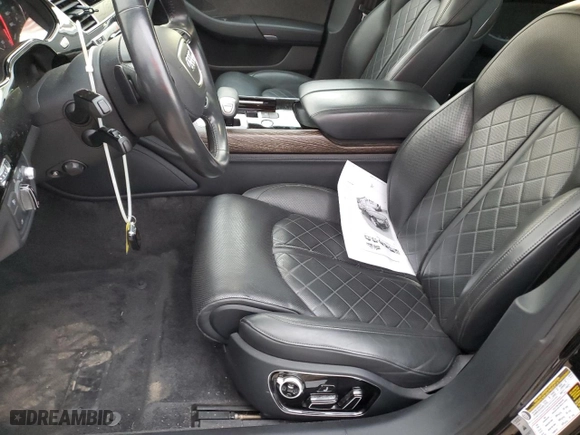 2017 Audi A8 L Sport with VIN WAU43AFD2HN014860, listed as a Copart auction lot 82930584 with 59,456 mi miles and Clean Title. Bid and sale history available at carsss.com. Image 7.
