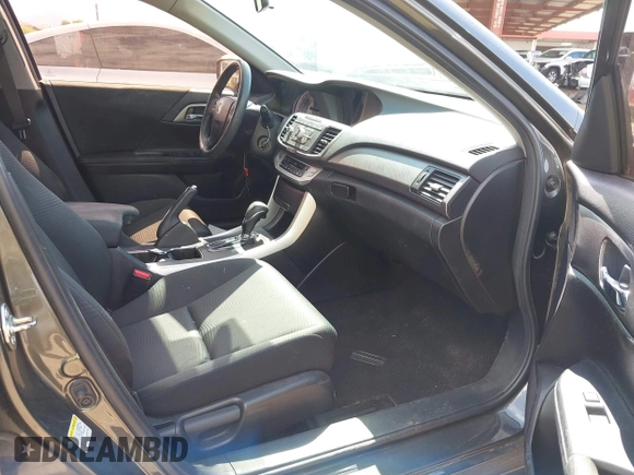 2015 Honda Accord LX with VIN 1HGCR2F36FA135374, listed as a IAAI auction lot 42219586 with 129,629 mi miles and . Bid and sale history available at DreamBid. Image 5.