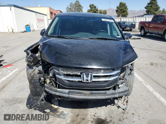 2014 Honda Odyssey EX-L with VIN 5FNRL5H6XEB129098, listed as a Copart auction lot 52211625 with Not Provided miles and Salvage Title. Bid and sale history available at carsss.com. Image 5.