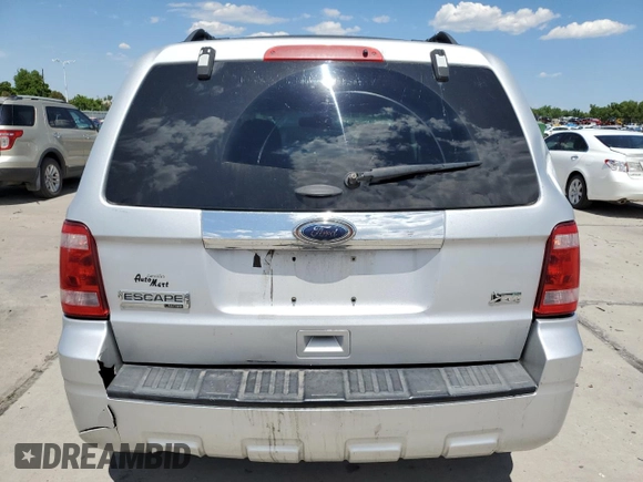 2012 Ford Escape Limited с VIN 1FMCU9EGXCKB44039, выставлен на аукционе Copart как лот 59999625 с пробегом 250 885 миль миль и Списание • Salvage title. История ставок и продаж доступна на DreamBid. Изображение 6.
