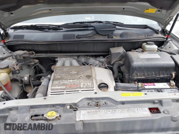 2002 Lexus RX 300 z VIN JTJHF10U120271742, wystawiony jako IAAI lot #41994475 z przebiegiem 220 836 mil mil oraz . Historia ofert i sprzedaży dostępna na DreamBid. Obrazek 10.
