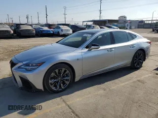 2021 Lexus LS z VIN JTHF51GF2M5008720, wystawiony jako Copart lot #58094635 z przebiegiem 29 010 mil mil oraz Szkody całkowita. Historia ofert i sprzedaży dostępna na DreamBid. Obrazek 1.