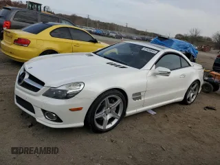 2011 Mercedes-Benz SL 550 z VIN WDBSK7BA4BF163119, wystawiony jako Copart lot #81606644 z przebiegiem 195 074 mil mil oraz Czysty tytuł • Clean title. Historia ofert i sprzedaży dostępna na DreamBid. Obrazek 1.