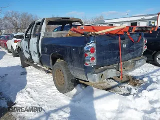 2007 Dodge Ram 2500 SLT with VIN 1D7KS28D47J502011, listed as a IAAI auction lot 41331381 with 1 mi miles. Bid and sale history available at carsss.com. Image 3.