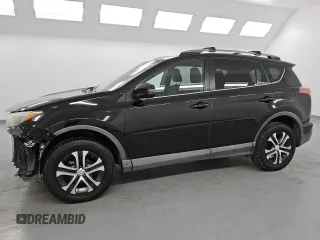 2017 Toyota RAV4 LE with VIN 2T3ZFREV6HW315407, listed as a Copart auction lot 49765655 with 114,244 mi miles and Salvage Title. Bid and sale history available at carsss.com. Image 1.