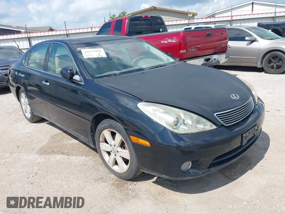 2005 Lexus ES 350 with VIN JTHBA30G955129352, listed as a IAAI auction lot 42677936 with 230,878 mi miles and . Bid and sale history available at DreamBid. Image 1.