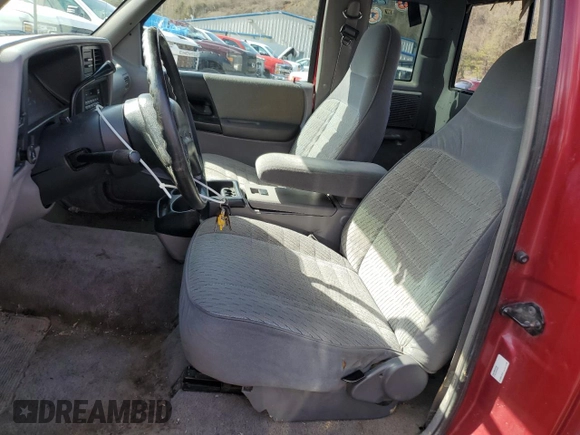 1994 Ford Ranger XLT with VIN 1FTCR15X5RTA87551, listed as a Copart auction lot 46115505 with 143,063 mi miles and Salvage Title. Bid and sale history available at DreamBid. Image 7.