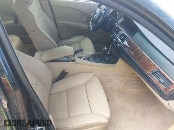 2007 BMW 5 Series 550i with VIN WBANB53527CP06400, listed as a IAAI auction lot 42130949 with 226,264 mi miles and . Bid and sale history available at DreamBid. Image 5.