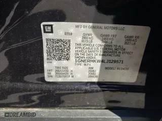 2020 Chevrolet Traverse LT Leather with VIN 1GNERHKW4LJ129571, listed as a Copart auction lot 53031825 with 128,657 mi miles and Salvage Title. Bid and sale history available at carsss.com. Image 13.