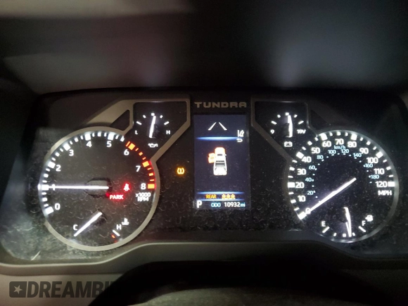 2023 Toyota Tundra Limited with VIN 5TFJA5DB2PX088190, listed as a Copart auction lot 78568164 with 10,932 mi miles and Salvage title. Bid and sale history available at DreamBid. Image 9.
