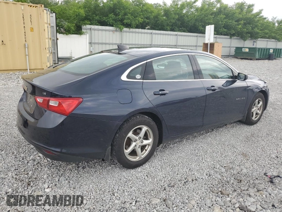 2016 Chevrolet Malibu LS с VIN 1G1ZB5ST8GF246428, выставлен на аукционе Copart как лот 60142085 с пробегом 172 327 миль миль и Списание • Salvage title. История ставок и продаж доступна на DreamBid. Изображение 3.