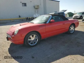 2003 Ford Thunderbird Deluxe с VIN 1FAHP60A43Y109454, выставлен на аукционе Copart как лот 66662575 с пробегом 56 485 миль миль и Чистый • Clean title. История ставок и продаж доступна на DreamBid. Изображение 1.