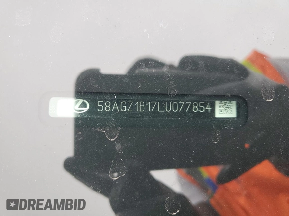 2020 Lexus ES 350 F Sport z VIN 58AGZ1B17LU077854, wystawiony jako Copart lot #58665035 z przebiegiem 52 975 mil mil oraz Szkoda całkowita • Salvage title. Historia ofert i sprzedaży dostępna na DreamBid. Obrazek 12.