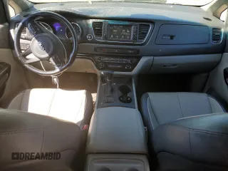 2017 Kia Sedona LX with VIN KNDMB5C16H6319926, listed as a Copart auction lot 53259925 with 107,398 mi miles and Salvage Title. Bid and sale history available at DreamBid. Image 8.