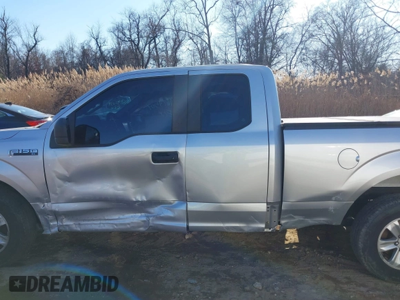 2016 Ford F-150 XL with VIN 1FTEX1C88GFA51522, listed as a IAAI auction lot 41674507 with 154,743 mi miles and . Bid and sale history available at carsss.com. Image 6.