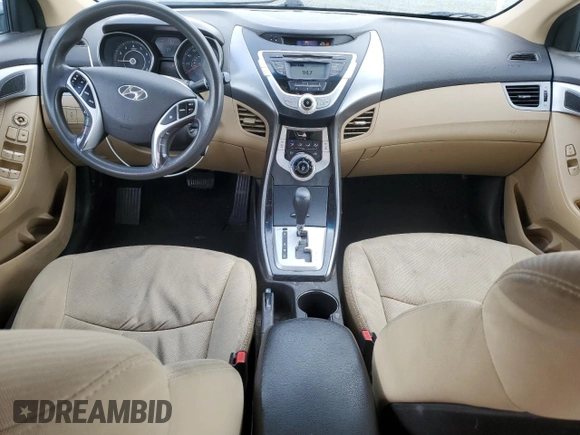 2012 Hyundai Elantra Limited z VIN 5NPDH4AE6CH071528, wystawiony jako Copart lot #49171385 z przebiegiem 117 352 mil mil oraz Szkoda całkowita • Salvage title. Historia ofert i sprzedaży dostępna na DreamBid. Obrazek 8.