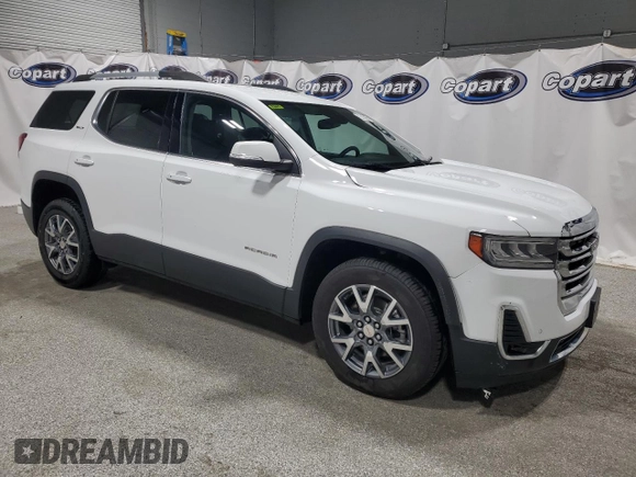 2023 GMC Acadia SLT with VIN 1GKKNML48PZ154417, listed as a Copart auction lot 54381515 with 75,352 mi miles and Clean Title. Bid and sale history available at DreamBid. Image 4.