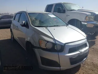2013 Chevrolet Sonic LT with VIN 1G1JC6SH6D4175247, listed as a IAAI auction lot 41658630 with 296,668 mi miles. Bid and sale history available at carsss.com. Image 1.