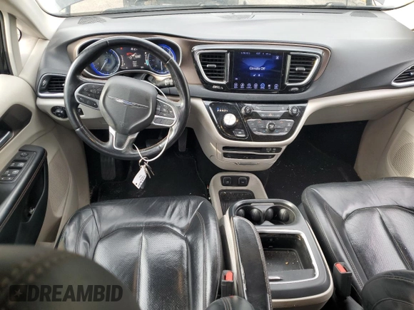2017 Chrysler Pacifica Touring L Plus with VIN 2C4RC1EG9HR591943, listed as a Copart auction lot 47146785 with 69,638 mi miles and Salvage Title. Bid and sale history available at DreamBid. Image 8.