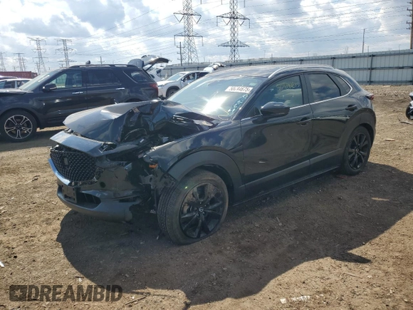 2022 Mazda CX-30 2.5 Turbo with VIN 3MVDMBAY1NM419435, listed as a Copart auction lot 50644675 with Not Provided miles and Salvage Title. Bid and sale history available at DreamBid. Image 1.