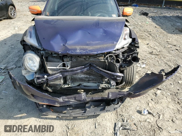 2015 Nissan Juke SV with VIN JN8AF5MV7FT550541, listed as a Copart auction lot 47573835 with 89,667 mi miles and Salvage Title. Bid and sale history available at DreamBid. Image 13.