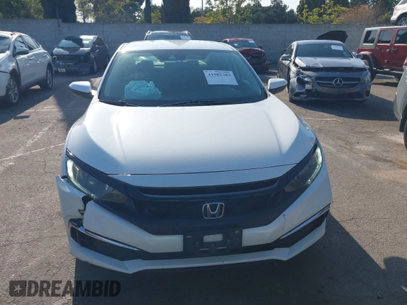 2019 Honda Civic Sedan LX with VIN 2HGFC2F62KH505921, listed as a IAAI auction lot 41982303 with 72,618 mi miles. Bid and sale history available at carsss.com. Image 12.