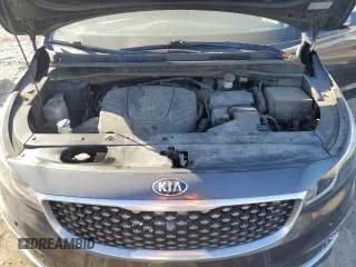 2016 Kia Sedona SX-L with VIN KNDME5C16G6186185, listed as a Copart auction lot 42449365 with 134,760 mi miles and Clean Title. Bid and sale history available at carsss.com. Image 12.