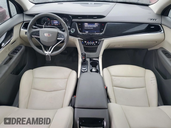 2021 Cadillac XT6 Premium Luxury with VIN 1GYKPDRSXMZ231922, listed as a Copart auction lot 51981065 with 16,784 mi miles and Salvage Title. Bid and sale history available at carsss.com. Image 8.