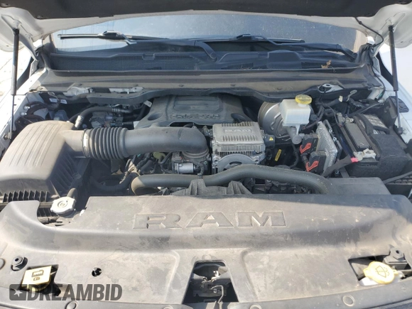 2021 Ram 1500 Lone Star with VIN 1C6RREFT0MN629091, listed as a Copart auction lot 62813465 with 74,154 mi miles and Salvage title. Bid and sale history available at DreamBid. Image 11.