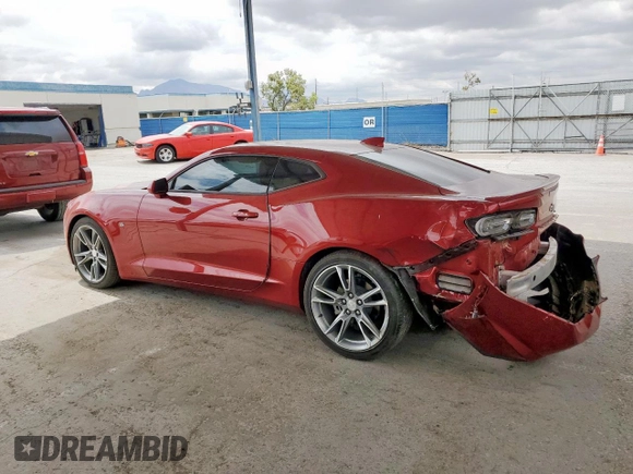 2020 Chevrolet Camaro 1LT with VIN 1G1FB1RS9L0112257, listed as a Copart auction lot 61071755 with 6,255 mi miles and Salvage title. Bid and sale history available at DreamBid. Image 2.