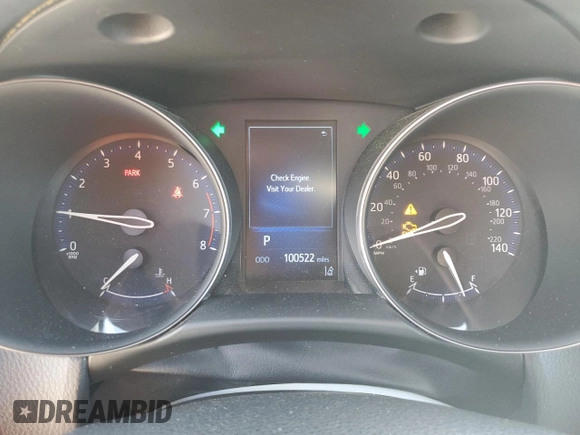 2018 Toyota C-HR XLE z VIN NMTKHMBX4JR031512, wystawiony jako Copart lot #55096715 z przebiegiem 100 522 mil mil oraz Szkoda całkowita • Salvage title. Historia ofert i sprzedaży dostępna na DreamBid. Obrazek 9.