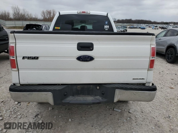 2013 Ford F-150 XL with VIN 1FTFX1EF0DFC59373, listed as a Copart auction lot 52097515 with 229,684 mi miles and Salvage Title. Bid and sale history available at carsss.com. Image 6.
