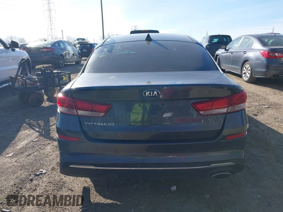 2020 Kia Optima LX with VIN 5XXGT4L31LG384991, listed as a IAAI auction lot 41822050 with 97,604 mi miles. Bid and sale history available at carsss.com. Image 16.