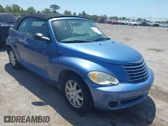 2006 Chrysler PT Cruiser z VIN 3C3JY45X56T274319, wystawiony jako IAAI lot #42142724 z przebiegiem 93 082 mil mil oraz . Historia ofert i sprzedaży dostępna na DreamBid. Obrazek 1.