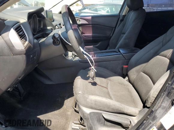 2017 Mazda 3 Sport with VIN 3MZBN1U7XHM104377, listed as a Copart auction lot 56344615 with 139,084 mi miles and Salvage Title. Bid and sale history available at DreamBid. Image 7.