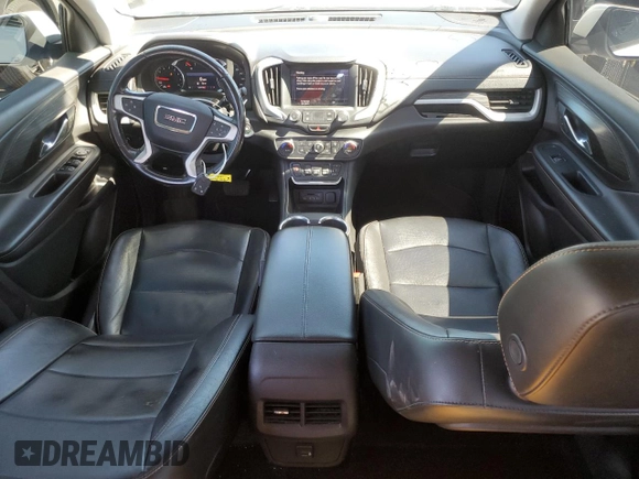 2019 GMC Terrain SLT with VIN 3GKALPEV6KL235585, listed as a Copart auction lot 50410145 with 121,170 mi miles and Salvage Title. Bid and sale history available at carsss.com. Image 8.