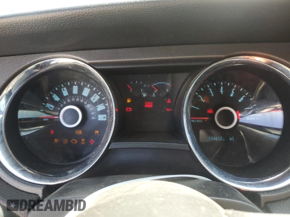2014 Ford Mustang V6 with VIN 1ZVBP8EM3E5267459, listed as a Copart auction lot 52493555 with 134,612 mi miles and Clean Title. Bid and sale history available at carsss.com. Image 9.