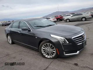 2017 Cadillac CT6 Luxury RWD with VIN 1G6KC5RX1HU188452, listed as a Copart auction lot 86581314 with 68,952 mi miles and Salvage title. Bid and sale history available at DreamBid. Image 4.
