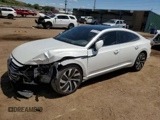 2022 Volkswagen Arteon SEL R-Line with VIN WVWAR7AN7NE013190, listed as a Copart auction lot 58012905 with 22,676 mi miles and Salvage title. Bid and sale history available at DreamBid. Image 1.