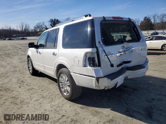 2011 Ford Expedition Limited with VIN 1FMJU1K51BEF03951, listed as a Copart auction lot 41583405 with 89,672 mi miles and Salvage Title. Bid and sale history available at carsss.com. Image 2.