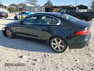 2017 Jaguar XE with VIN SAJAE4BN6HA972747, listed as a Copart auction lot 85415574 with 80,870 mi miles and Salvage Title. Bid and sale history available at DreamBid. Image 2.