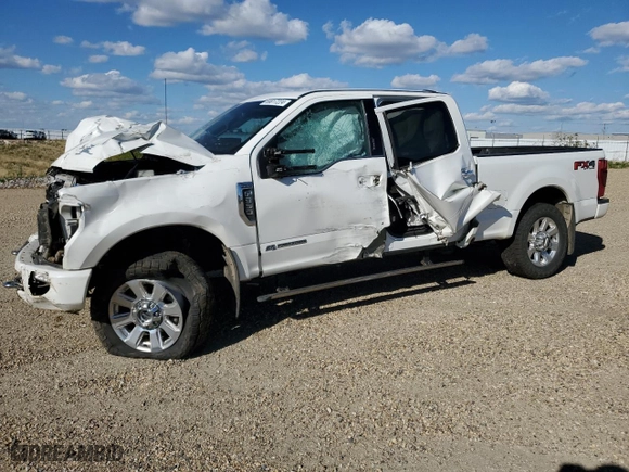 2022 Ford Super Duty F-350 SRW XL with VIN 1FT8W3BT9NEE27214, listed as a Copart auction lot 69817224 with 0 mi miles and Salvage Title. Bid and sale history available at carsss.com. Image 1.
